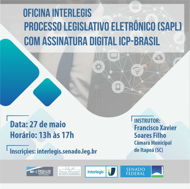 Assinatura Digital Ao Vivo - Turma 1/2021 - Câmara Municipal de Novo Hamburgo (RS)