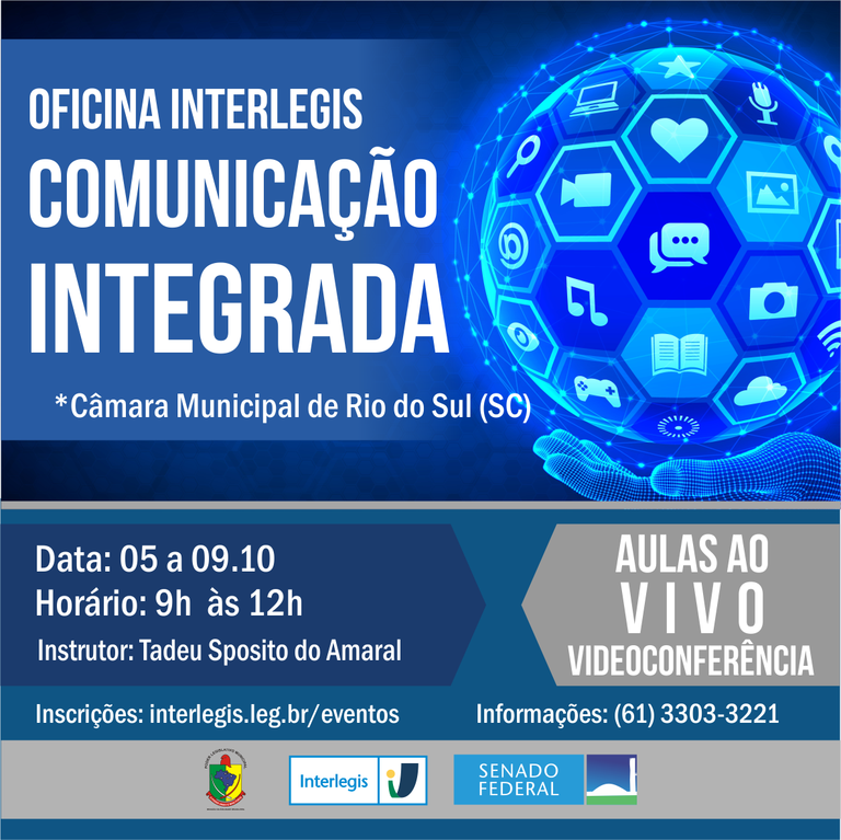 Comunicação Integrada Ao Vivo - Câmara Municipal de Rio do Sul 