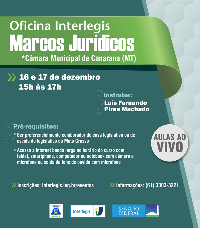 Marcos Jurídicos Ao Vivo - Canarana (MT)