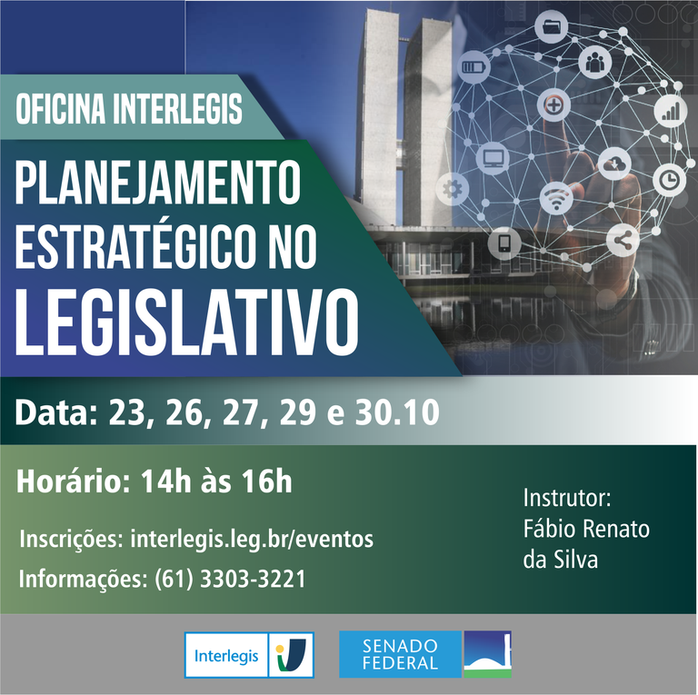 Oficina Interlegis de Planejamento Estratégico no Legislativo Ao Vivo - Turma 2
