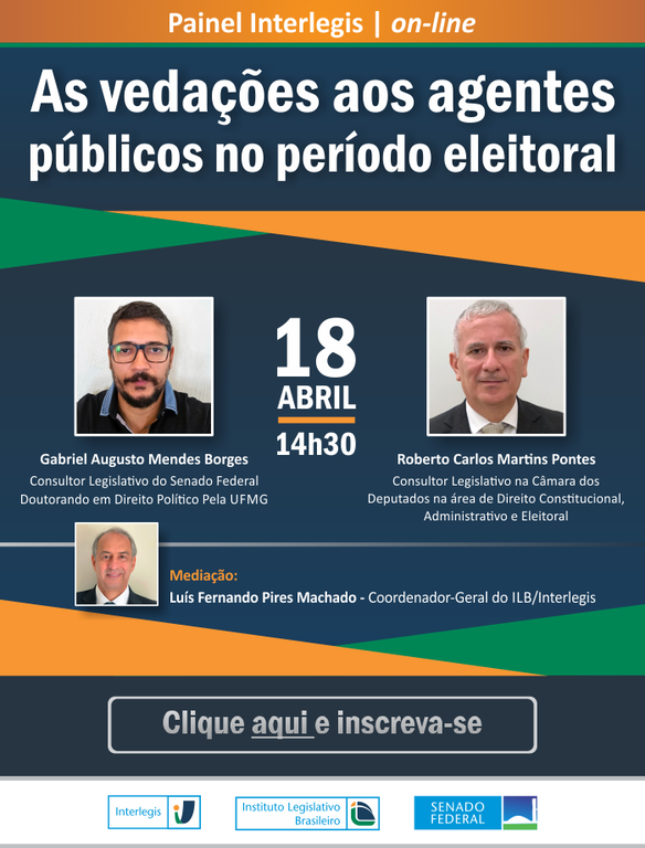 Painel Interlegis - As vedações aos agentes públicos no período eleitoral