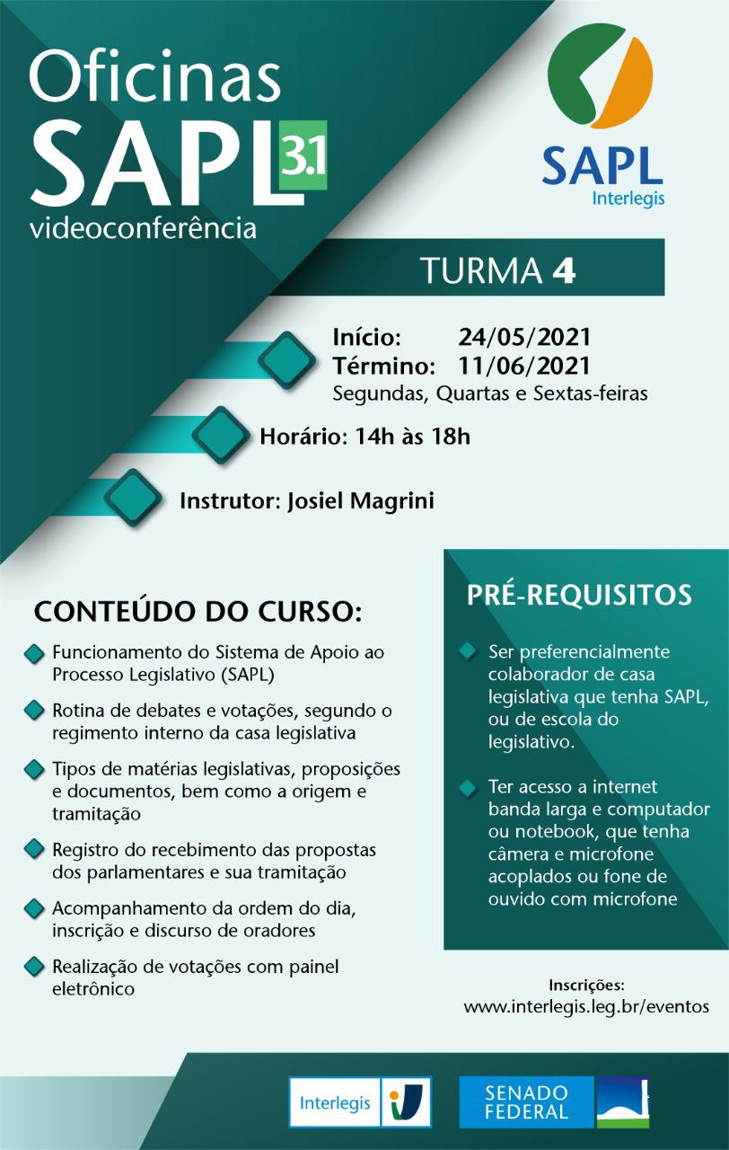 SAPL 3.1 Ao Vivo - Turma 4