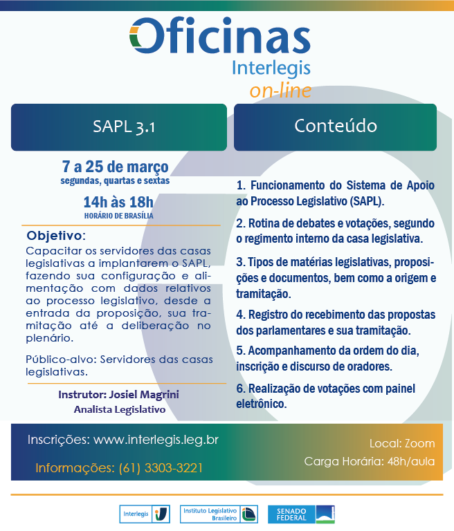 SAPL 3.1 Turma 1/2022