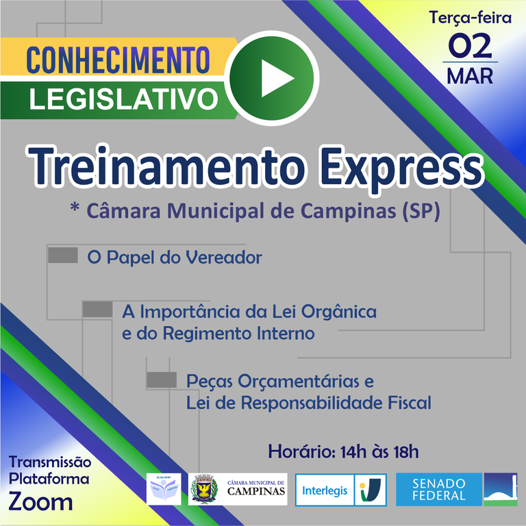 Treinamento Express - Câmara Municipal de Campinas (SP)