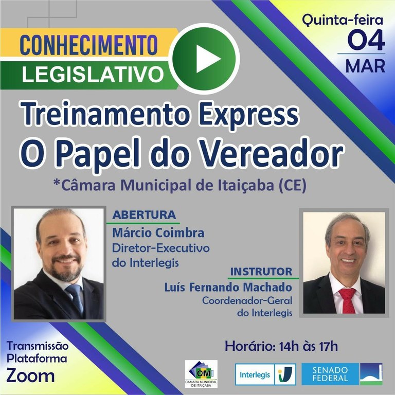 Treinamento Express - Câmara Municipal de Itaiçaba (CE)