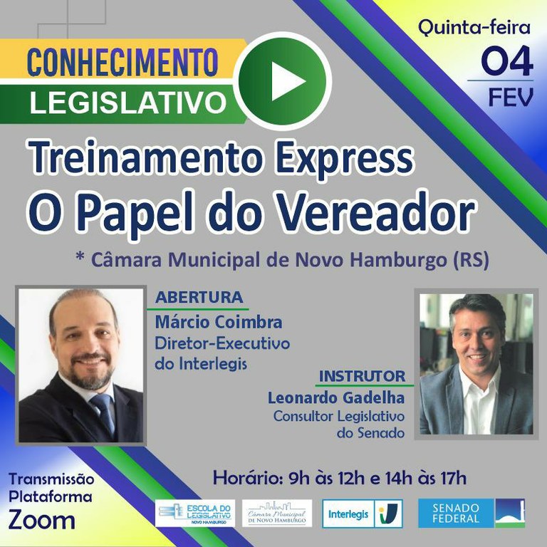 Treinamento Express - Câmara Municipal de Novo Hamburgo (RS)