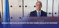 Senado participa de evento da ONU sobre escolas de governo
