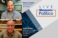 Salim Mattar participa de Live com diretor do Interlegis sobre Liberalismo no Brasil.