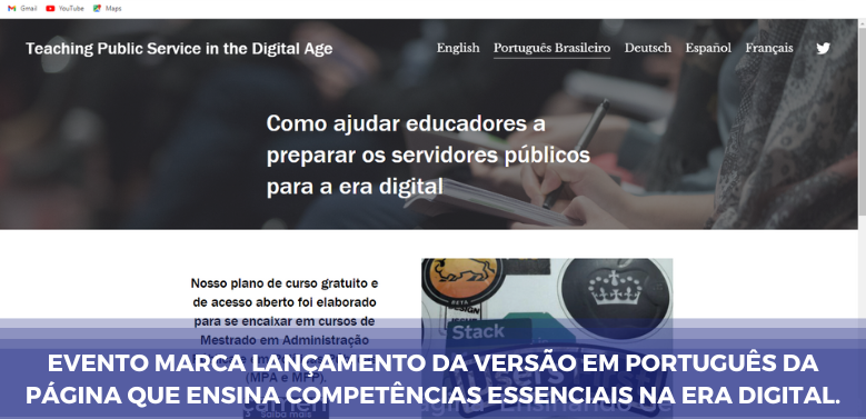 Evento marca lançamento da versão em português da página que ensina competências essenciais na Era Digital