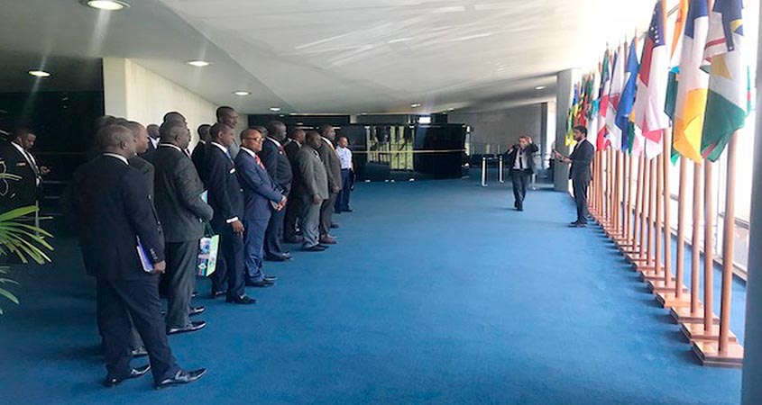 Delegação da Nigéria em visita ao Senado