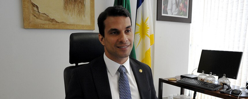 Senador Irajá, presidente do conselho do Jovem Senador: "temos a chance de conhecer bons talentos e também contribuir para a decisão daqueles que possuem vontade de seguir na política".