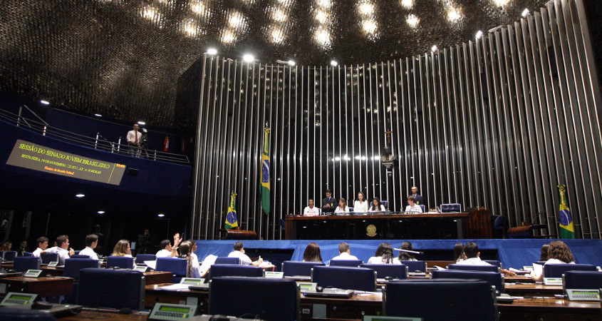 Sessão Plenária do Projeto Jovem Senador