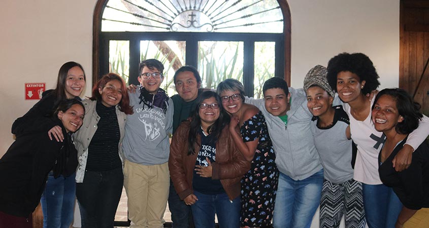 Equipe e alunos do Curso Empoderando a Latinoamérica