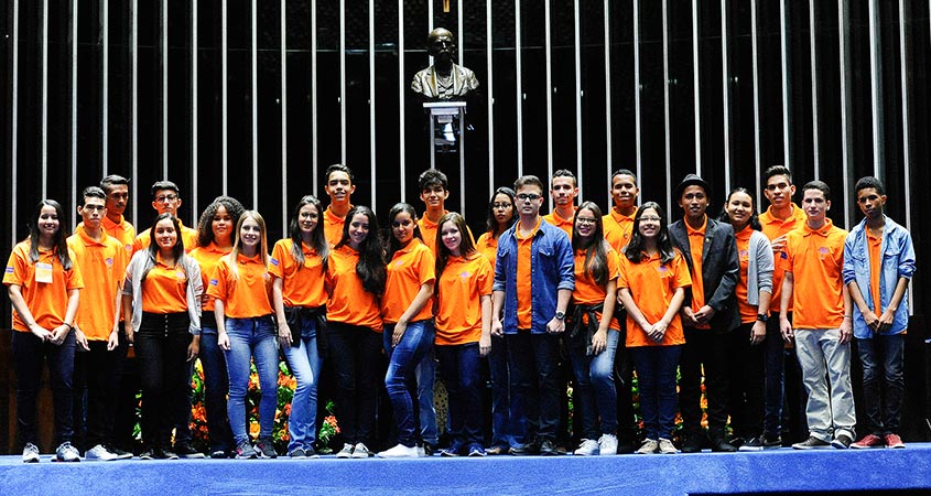 Jovens Senadores de 2017 - Plenário do Senado Federal