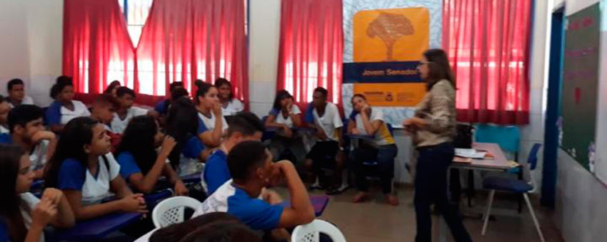 Jovem Senador cresce em Tocantins com maior participação de escolas em Palmas