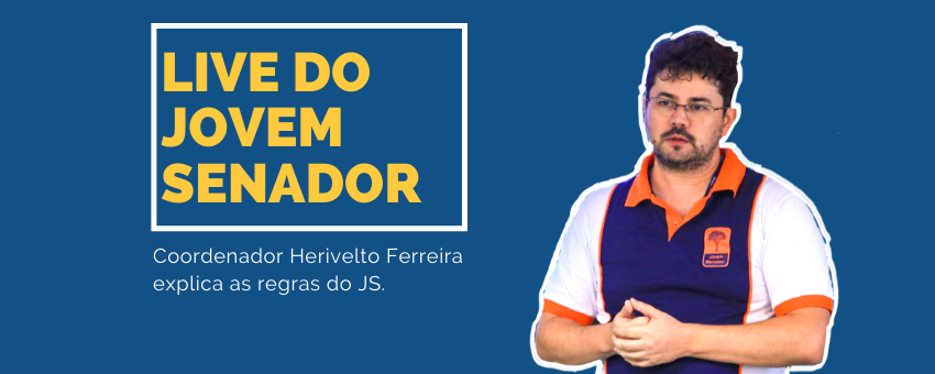 Coordenador explica as regras do Jovem Senador 2020 