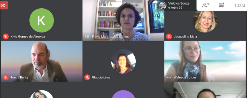 Jovem Senador é destaque em palestra para estudantes de relações públicas da UFG 