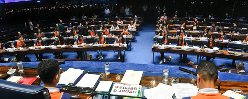Jovem Senador: propostas dos estudantes vão a Plenário nesta sexta