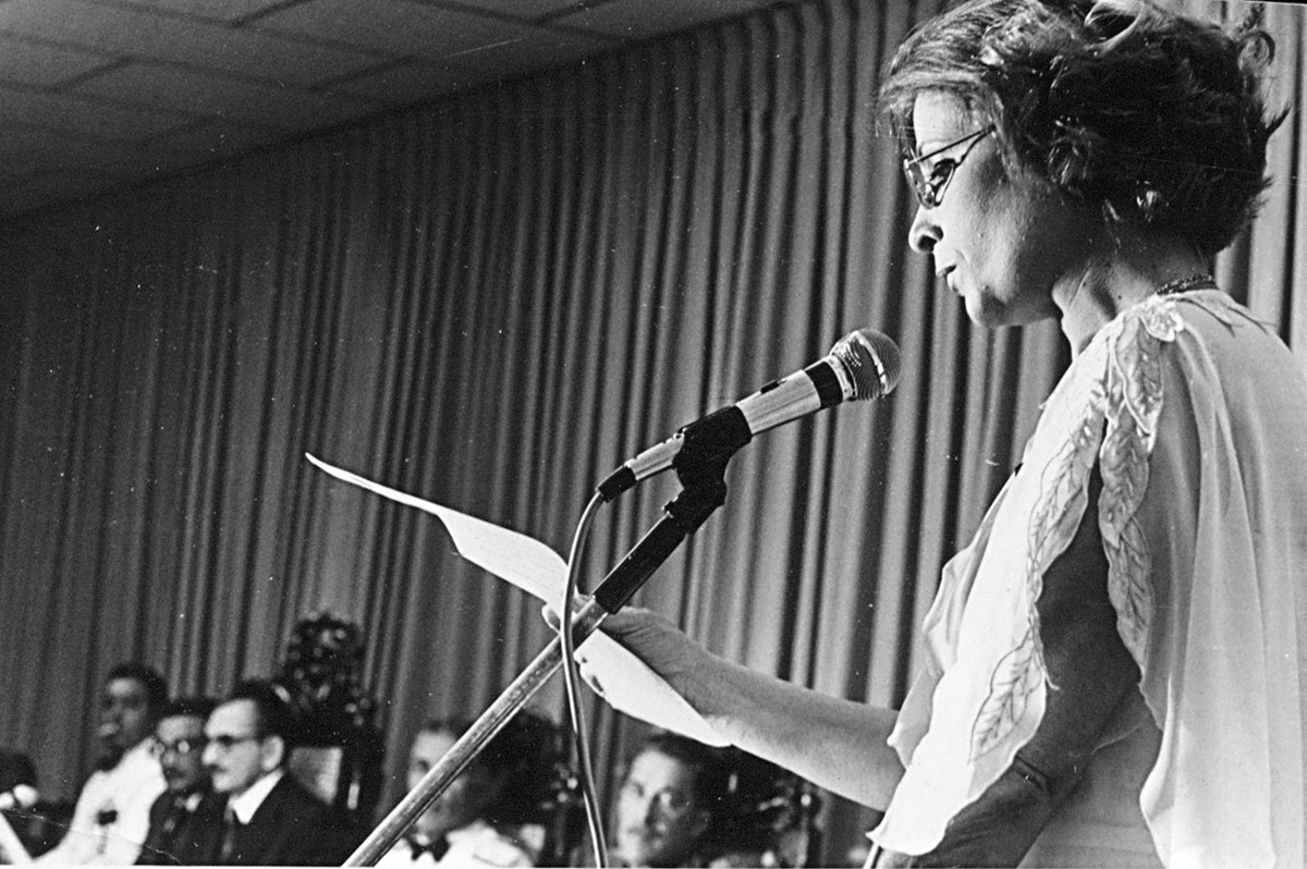 Eunice Michiles foi senadora entre 1979 e 1987 (foto: arquivo pessoal)