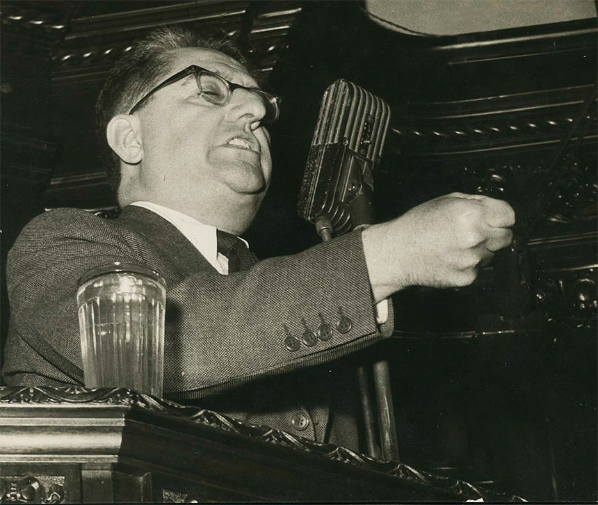 Deputado Afonso Arinos, autor da primeira lei antirracista do Brasil (foto: Arquivo Nacional)