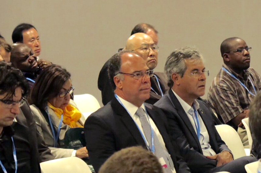 Lídice, Vanessa, Bezerra e Jorge Viana em reunião na COP-22, em Marrakech