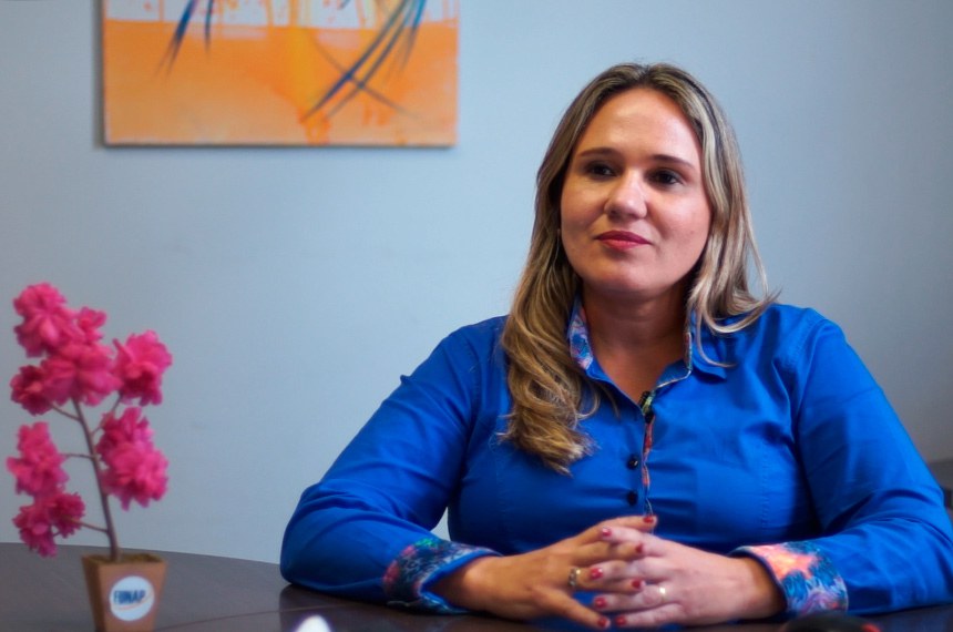Rosângela Santa Rita é uma das dirigentes de fundação que apoia presos do DF