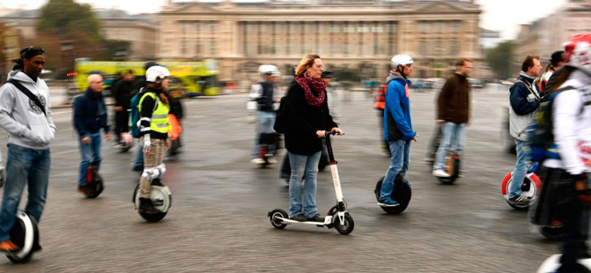 Prefeitura de Paris baixou normas rígidas para a circulação de micro veículos (foto: Urban Elec)
