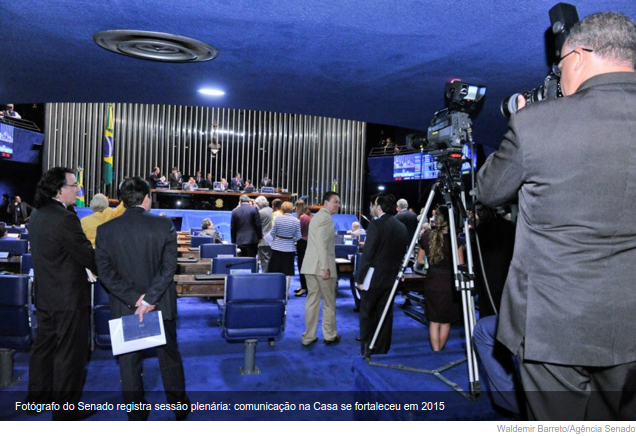 Um dia com a Comunicação do Senado