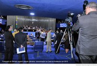 Um dia com a Comunicação do Senado