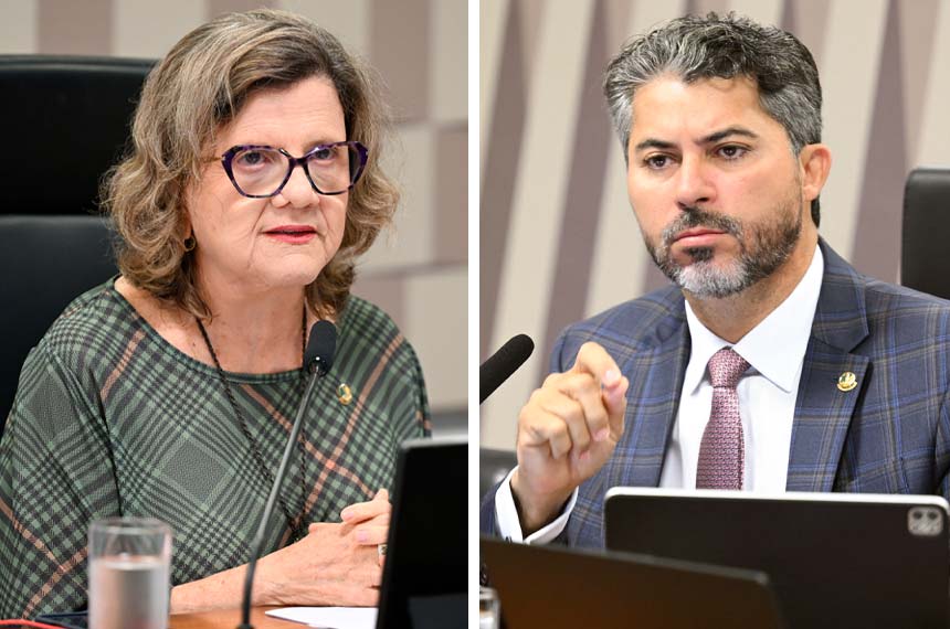 Teresa Leitão e Marcos Rogério