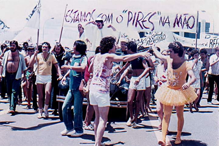 Desfile do bloco Pacotão (foto: Arquivo Público de Brasília)