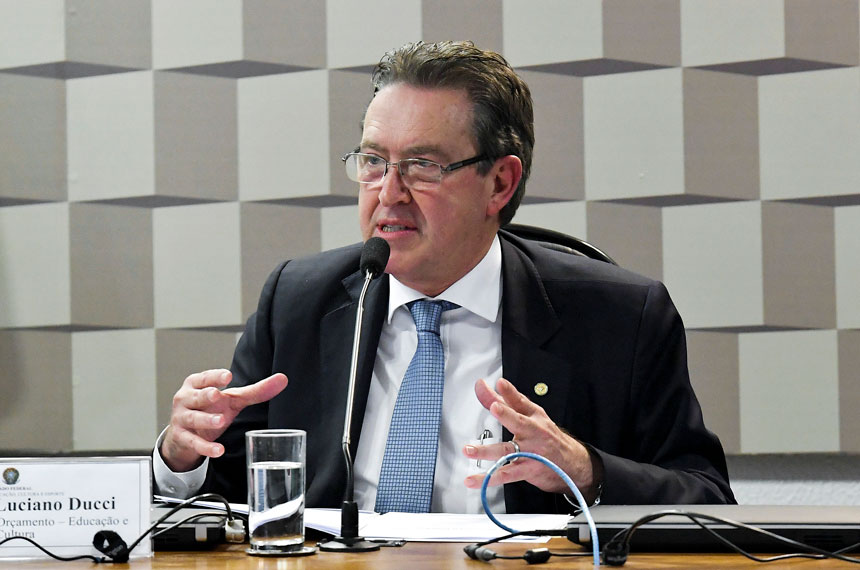 Luciano Ducci, relator do PL 399/2015, na Câmara dos Deputados (foto: Geraldo Magela/Agência Senado)