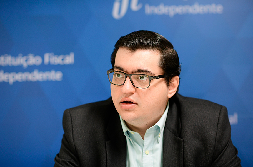Felipe Salto: papel da IFI é informar o Congresso, a imprensa e à sociedade (foto: Pedro França/Agência Senado)