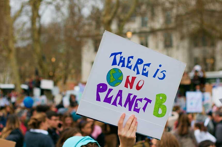 "Não há planeta B": mudanças climáticas despertam preocupação em todo o mundo (foto: Kevin Snyman/Pixabay)