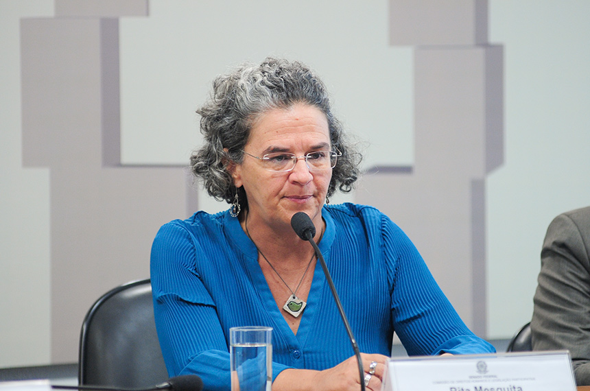 Cientista Rita Mesquita - Foto: Pedro França/Agência Senado
