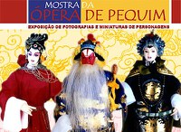 Esculturas e fotos da Ópera de Pequim serão expostas no Salão Negro do Congresso