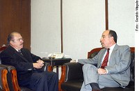 Embaixador Mauro Vieira visita Sarney