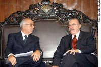 Cláudio Fonteles presta contas a Sarney de seu primeiro ano na Procuradoria Geral da União