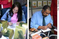 Serys e Paim autografam livros na Feira do Livro de Porto Alegre