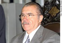 Sarney enfatiza o poder da liderança de Arafat