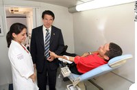 Diretor-geral diz que novas campanhas de doação de sangue poderão ser realizadas