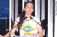 Heloísa Helena lamenta que governo tenha liberado 5,6% do orçamento da saúde este ano