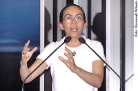 Heloísa Helena aponta falta de verbas federais para a educação