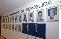 Galeria de senadoras ganha novas fotografias