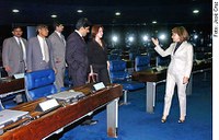 Parlamentares paquistaneses visitam o Senado