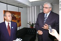 Efraim e representante do BID discutem empréstimo ao programa Interlegis