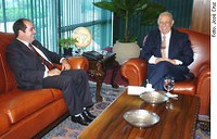 Tião Viana visita José Alencar