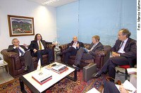 Senado recebe visita de comissário da União Européia