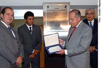 Auditório do Interlegis recebe nome de Antonio Carlos Magalhães