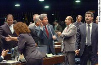 Oposição obstrui e início da discussão da CPMF é adiado